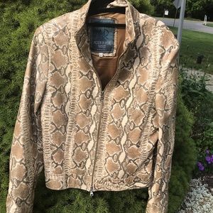 Italian Leather Blazer